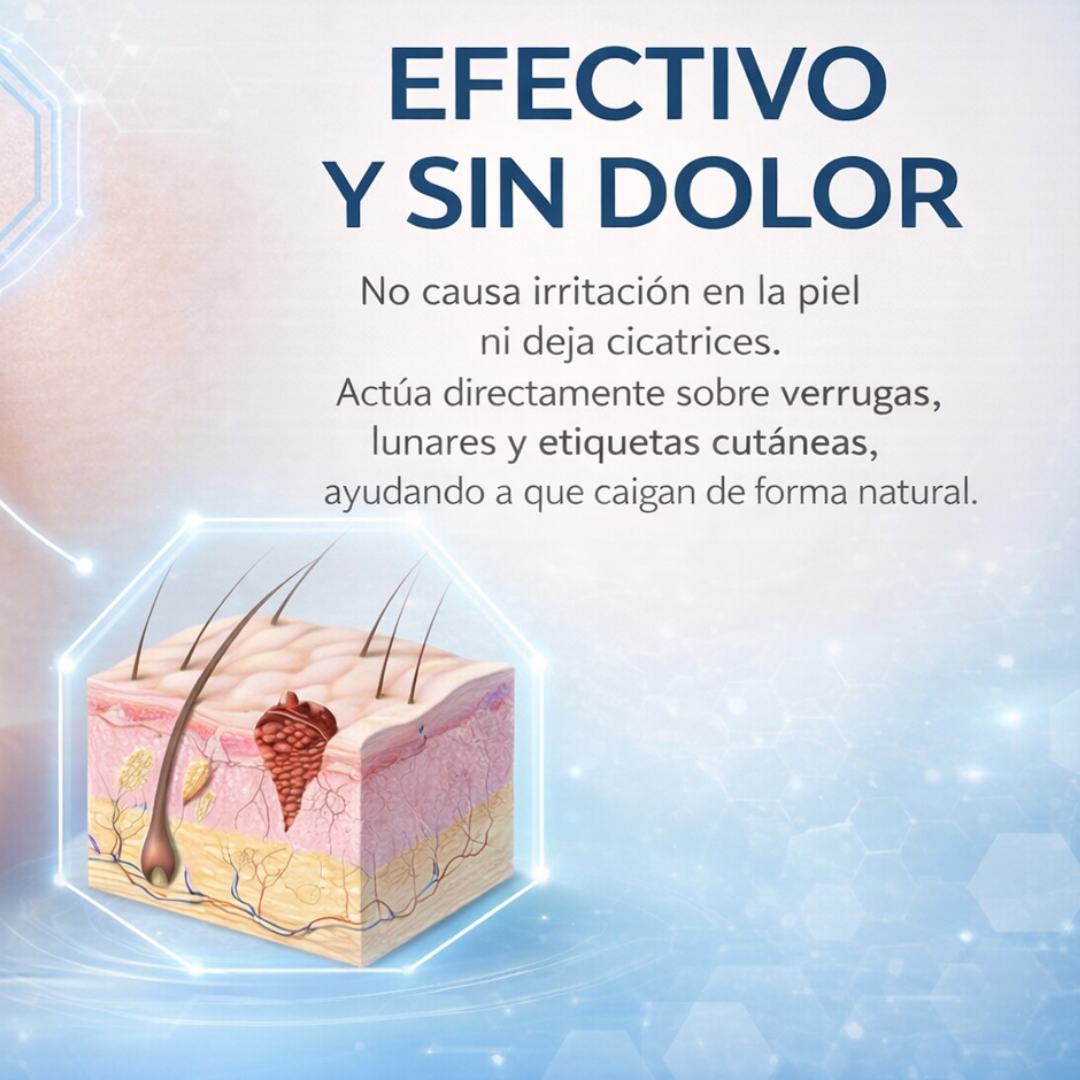 Pomada para la Piel – Eliminación de Verrugas