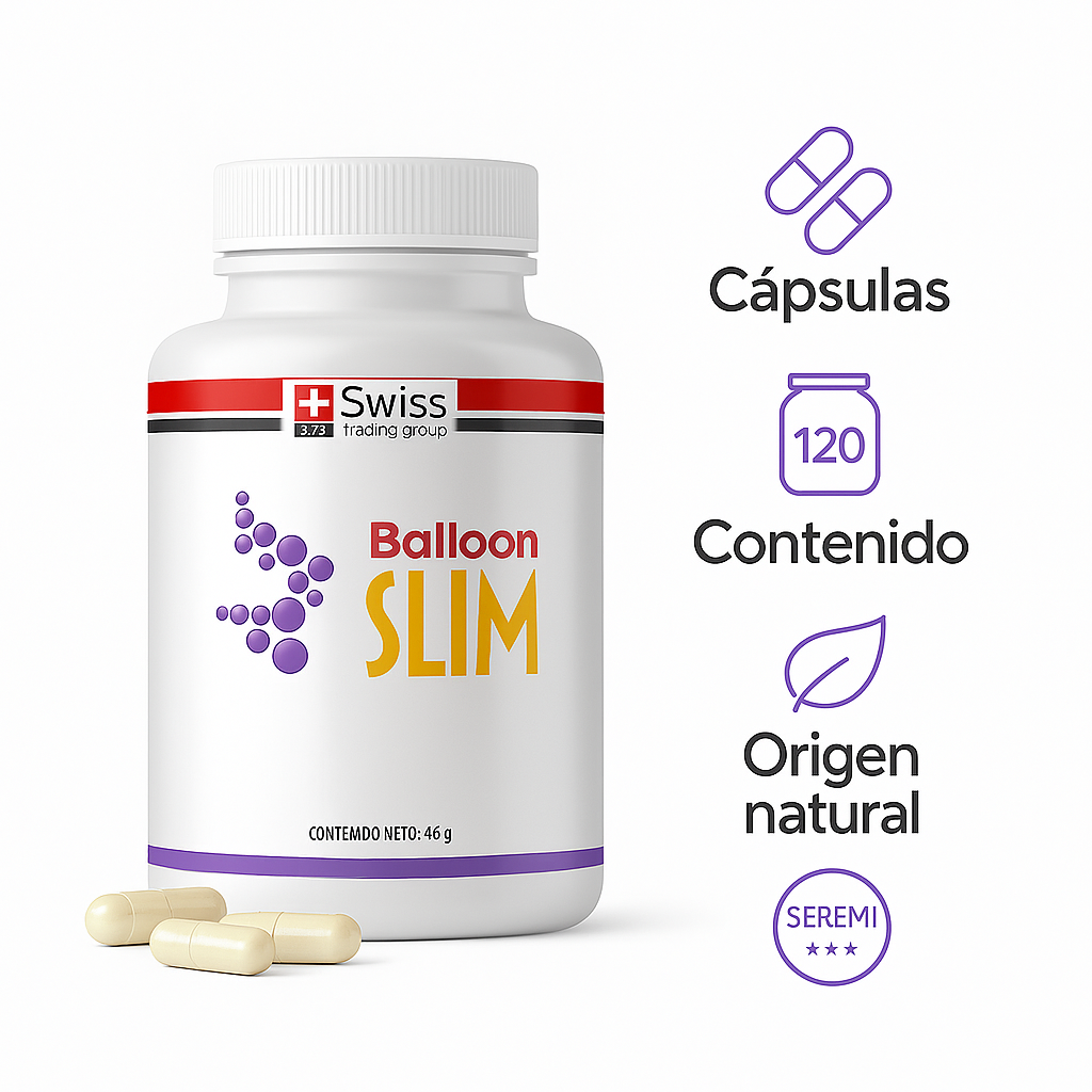 Balloon Slim Suplemento para adelgazar 120 capsulas